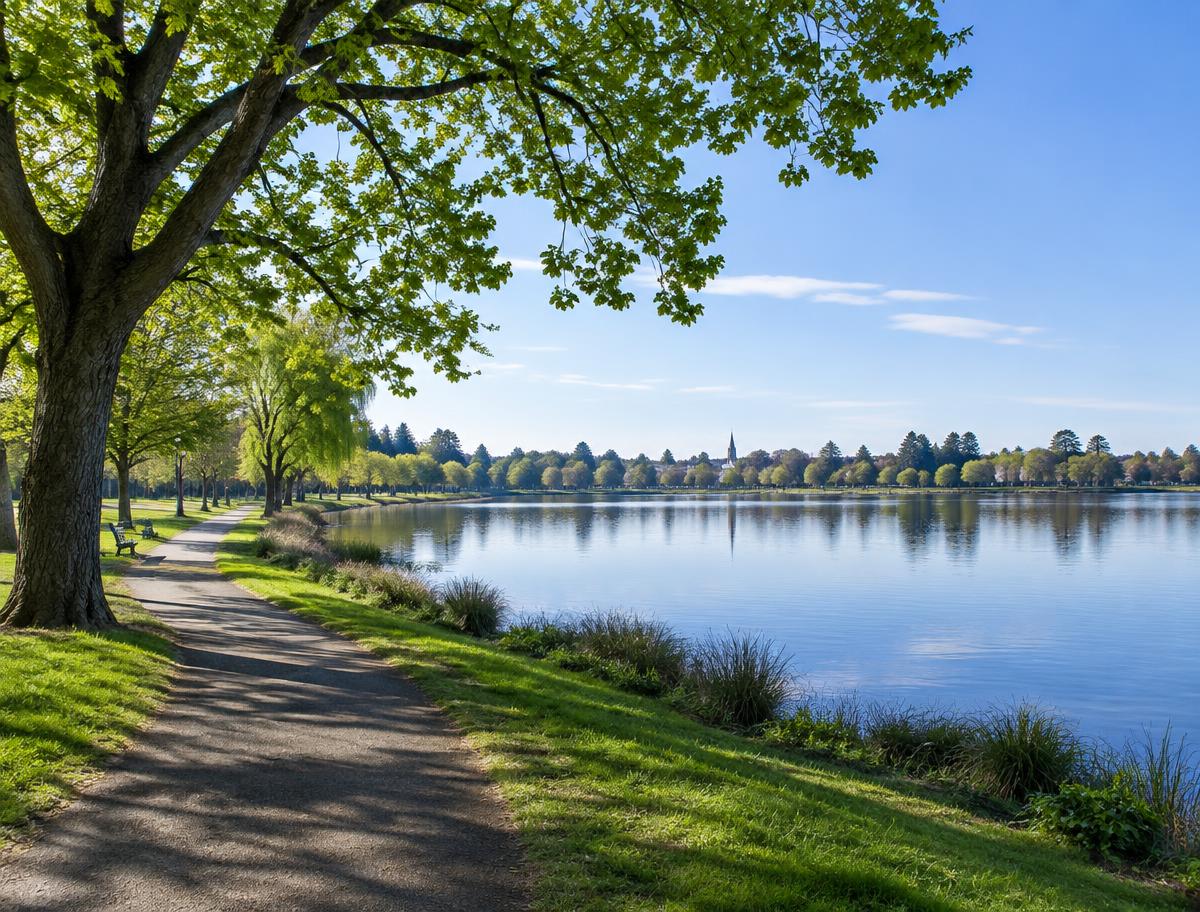 Lake Wendouree in Ballarat